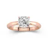 Understated Cushion 1.50ct Moissanite Engagement Ring