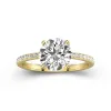 2.00ct Moissanite Engagement Ring 14K Gold