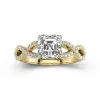 2.00ct Moissanite Engagement Ring 14K Gold