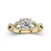 1.50ct Moissanite Engagement Ring 14K Gold