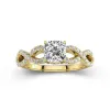 1.00ct Moissanite Engagement Ring 14K Gold