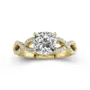 2.00ct Moissanite Engagement Ring 14K Gold