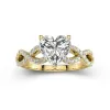 2.00ct Moissanite Engagement Ring 14K Gold