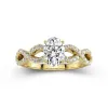 1.50ct Moissanite Engagement Ring 14K Gold