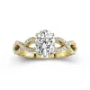 2.00ct Moissanite Engagement Ring 14K Gold