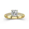 1.50ct Moissanite Engagement Ring 14K Gold