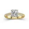 2.00ct Moissanite Engagement Ring 14K Gold