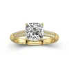 2.00ct Moissanite Engagement Ring 14K Gold