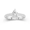 1.50ct Moissanite Engagement Ring Platinum