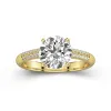 2.00ct Moissanite Engagement Ring 14K Gold