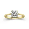 1.50ct Moissanite Engagement Ring 18K Gold