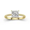 1.50ct Moissanite Engagement Ring 18K Gold