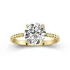 2.00ct Moissanite Engagement Ring 18K Gold