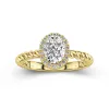 Modern Oval 1.50ct Moissanite Engagement Ring Signet Engagement Ring