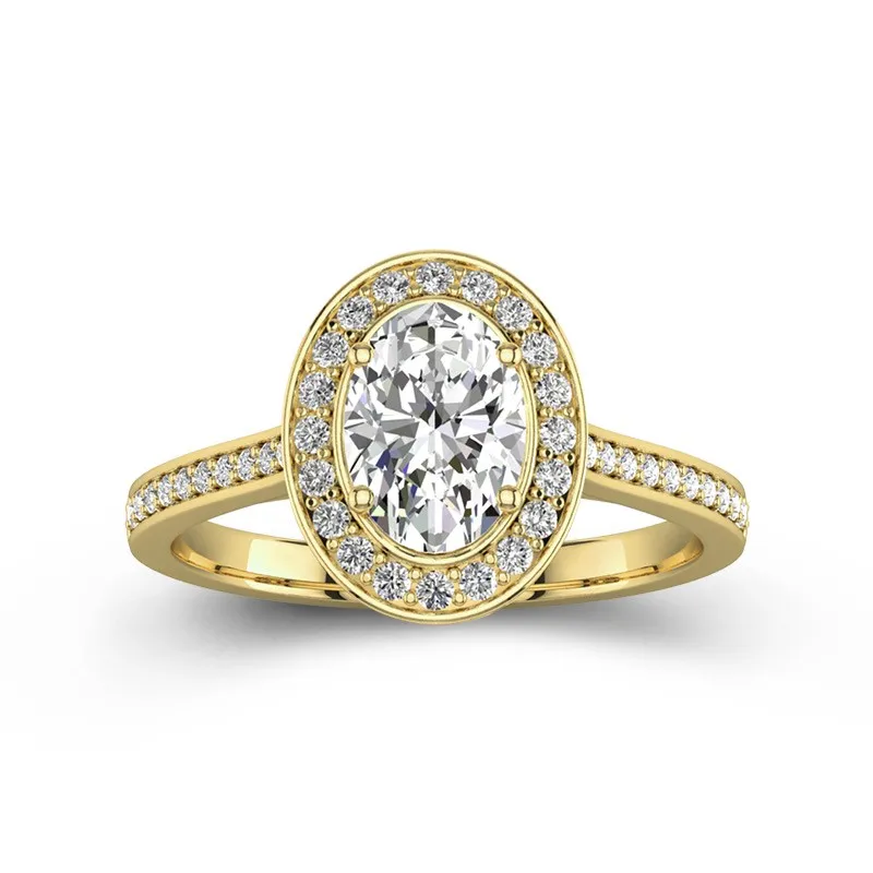 Dainty Oval 1.50ct Moissanite Engagement Ring
