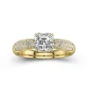 2.00ct Moissanite Engagement Ring 18K Gold