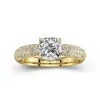 2.00ct Moissanite Engagement Ring 14K Gold