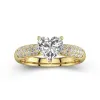 2.00ct Moissanite Engagement Ring 14K Gold