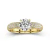 1.50ct Moissanite Engagement Ring 14K Gold