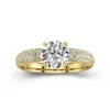 2.00ct Moissanite Engagement Ring 14K Gold