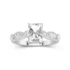 Antique Radiant 2.00ct Moissanite Engagement Ring