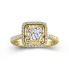 Classic Princess 1.50ct Moissanite Engagement Ring