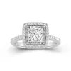 Classic Princess 1.50ct Moissanite Engagement Ring