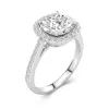 Classic Cushion 1.50ct Moissanite Engagement Ring