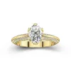 Luxury Oval 1.50ct Moissanite Engagement Ring