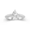 Luxury Pear 1.50ct Moissanite Engagement Ring