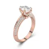 Luxury Oval 1.50ct Moissanite Engagement Ring