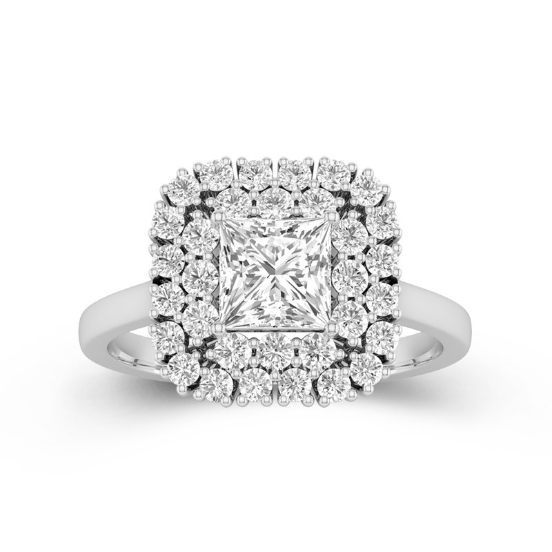 Vancaro princess cut engagement on sale ring