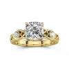 2.00ct Moissanite Engagement Ring 14K Gold