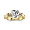 2.00ct Moissanite Engagement Ring 14K Gold