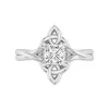 Celtic Knot Solitaire Engagement Ring 1.00ct Moissanite