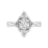 Celtic Knot Solitaire Engagement Ring 1.00ct Moissanite