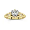 1.50ct Moissanite Engagement Ring 14K Gold