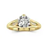 2.00ct Moissanite Engagement Ring 14K Gold