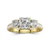 1.00ct Moissanite Engagement Ring 925 Sterling Silver