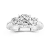 Glory Cushion 1.50ct Moissanite Engagement Ring