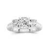 Glory Cushion 1.00ct Moissanite Engagement Ring