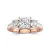 1.00ct Moissanite Bague de fiançailles Argent sterling 925