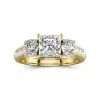 1.00ct Moissanite Bague de fiançailles Argent sterling 925