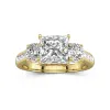 Glory Princess 2.00ct Moissanite Engagement Ring