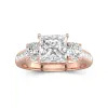 Glory Princess 2.00ct Moissanite Engagement Ring