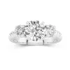 Glory Round 1.50ct Moissanite Engagement Ring