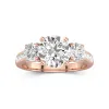 2.00ct Moissanite Bague de fiançailles Argent sterling 925