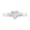 Platine Moissanite Bague de fiançailles
