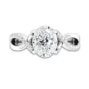 Classic Oval 3.00ct Moissanite Engagement Ring