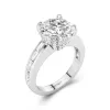 Prong Engagement Ring 3.50ct Moissanite